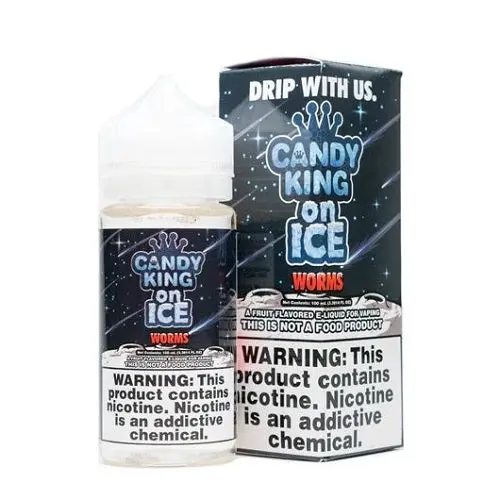 Sour Worms On Ice Ejuice By Candy King 100Ml 1