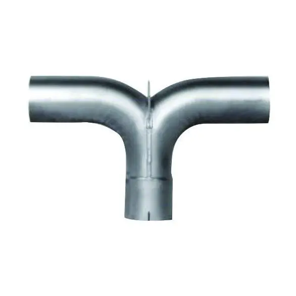 Fortpro Universal Y Exhaust Pipe W/ Divider Plate 5" X 25 W X 14 L 1