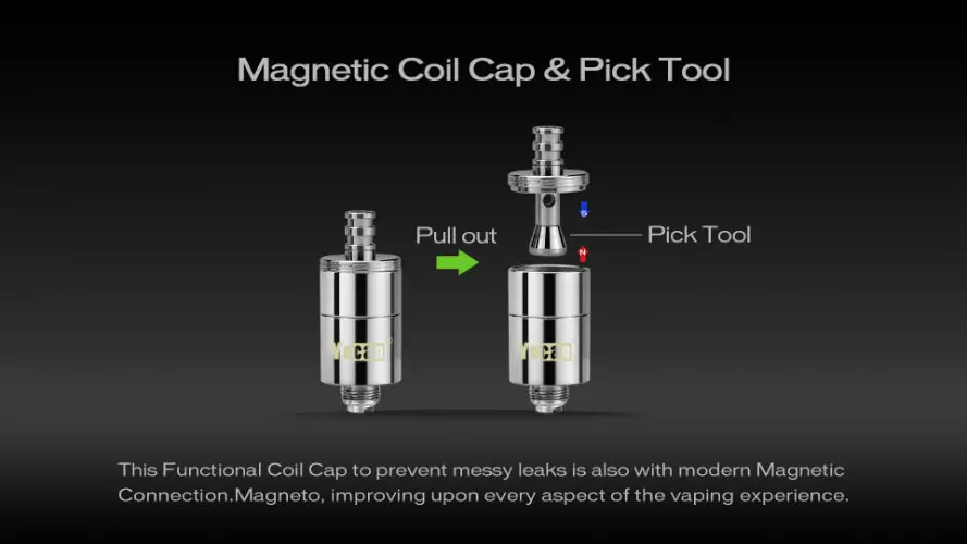 Yocan Magneto Replacement Coils (5-Pack) 1