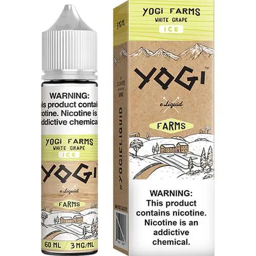 Yogi Farms White Grape Ice 60Ml 1