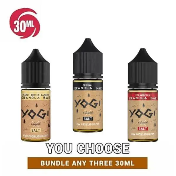 Yogi Salt Nic Pick 3 Bundle 30Ml (90Ml) 1