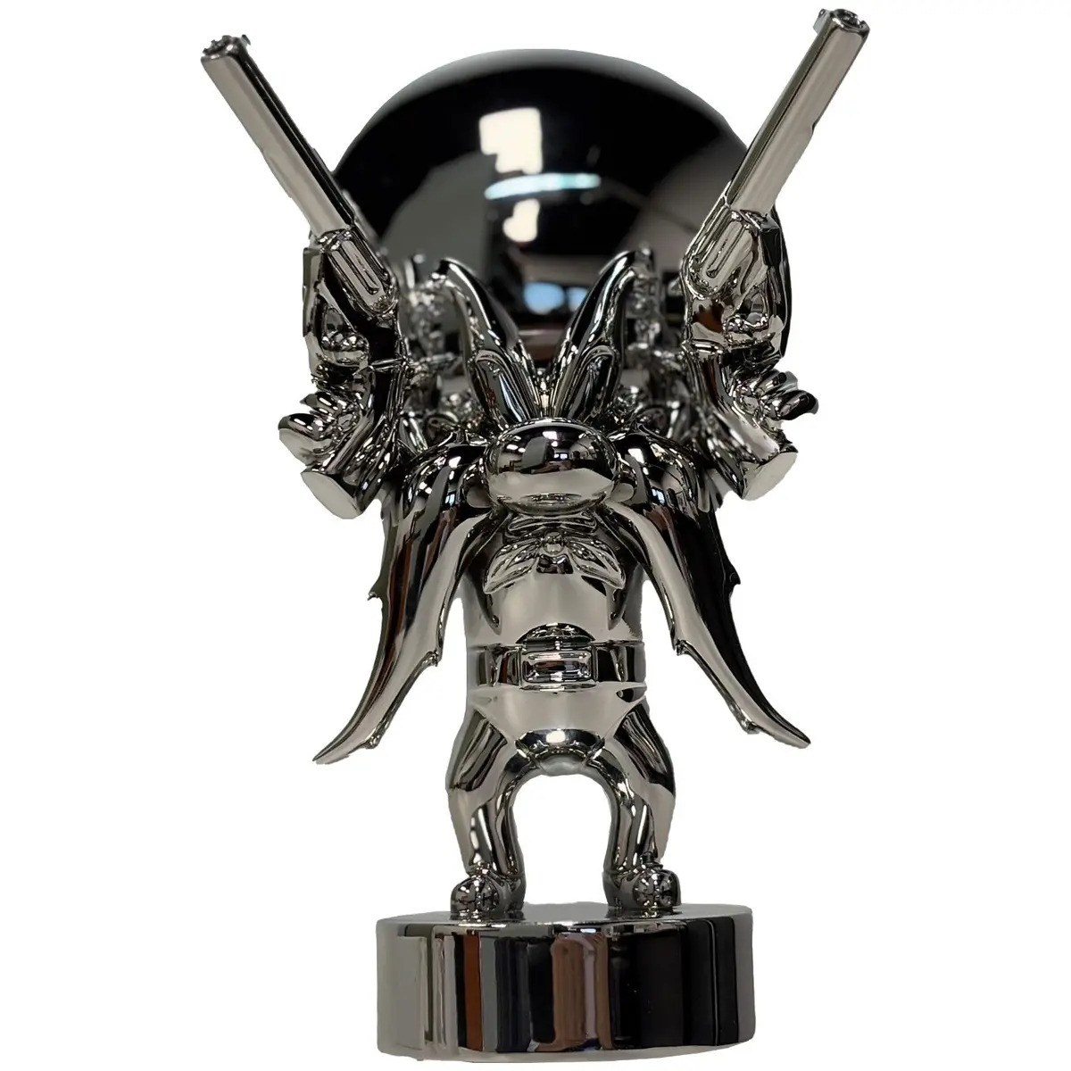 Yosemite Sam Hood Ornament For Semi-Trucks – Chrome Finish 1