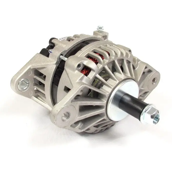 Fortpro F235400 28Si Brushed Type Alternator - 200 Amps, 12V J Mount For Cummins, Caterpilar Trucks | Replaces Delco 8600313, 8600223, 8600261, 8600454 1