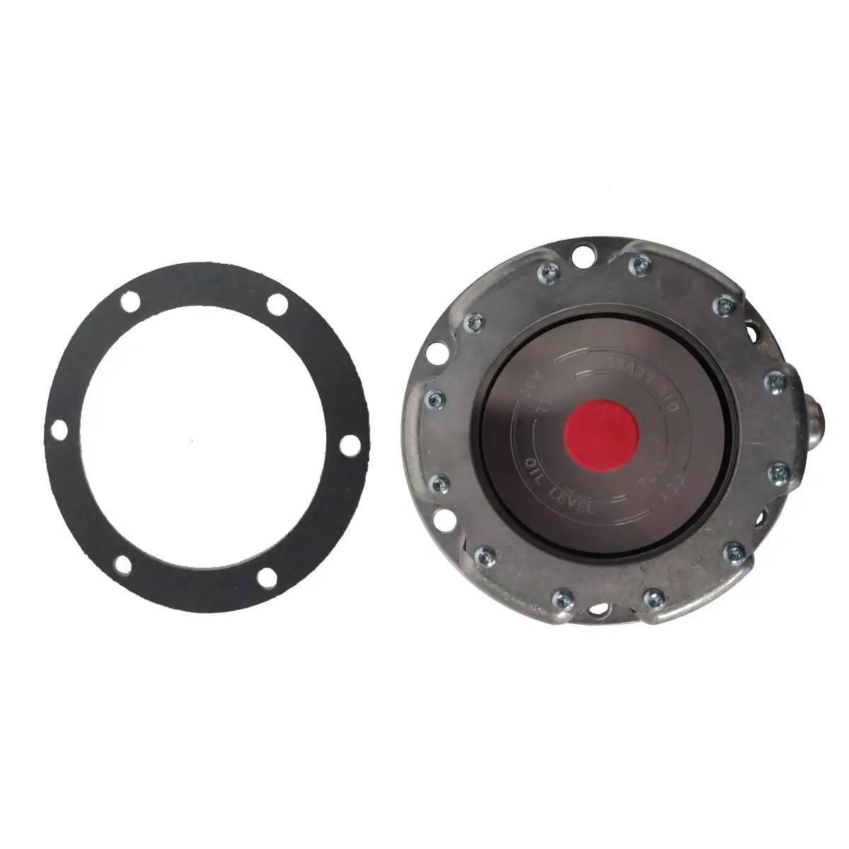 Fortpro Aluminum Steer Axle Hub Cap W/ 6 Holes And Gasket Replacement For Stemco 343-4249 | F276183 1
