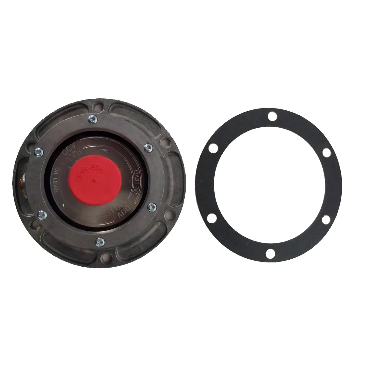 Fortpro Aluminum Trailer Axle Hub Cap W/ 6 Holes And Gasket Replacement For Stemco 343-4013 | F276184 1