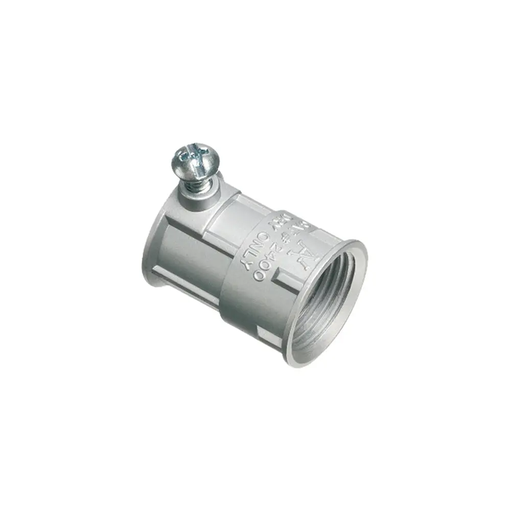 1/2-1/2 Combo Coupling - Zinc Emt To Threaded By Arlington 1