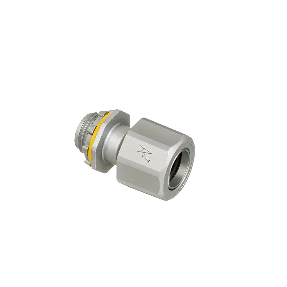 1/2" Lt For Mc - Arlington Liquid Tight Zinc Fitting For Pvc & Tech90 1