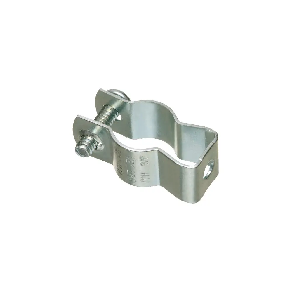 Arlington #0 Pipe Hanger W/Bolt - Durable Plated Steel Clamp 1