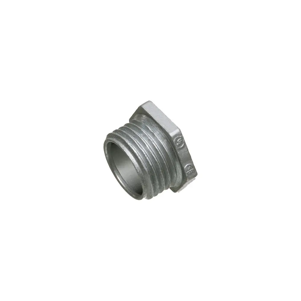 Arlington 1-1/4" Conduit Nipple - Burr-Free Zinc Die-Cast 1