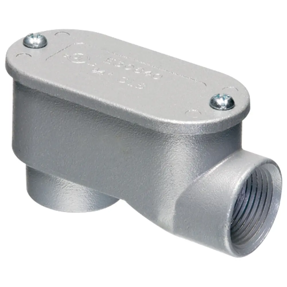 Arlington 1-1/4" Slb W/Cover Gsk - Aluminum Service Entrance Conduit 1