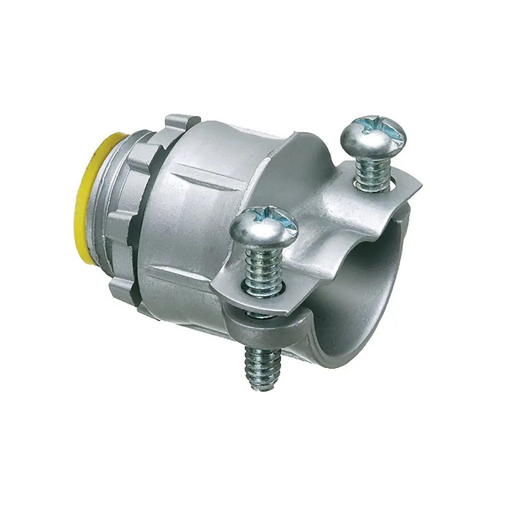 Arlington 1/2" 2-Scw Flex Cn Ins Zinc Twin Screw Connector 1