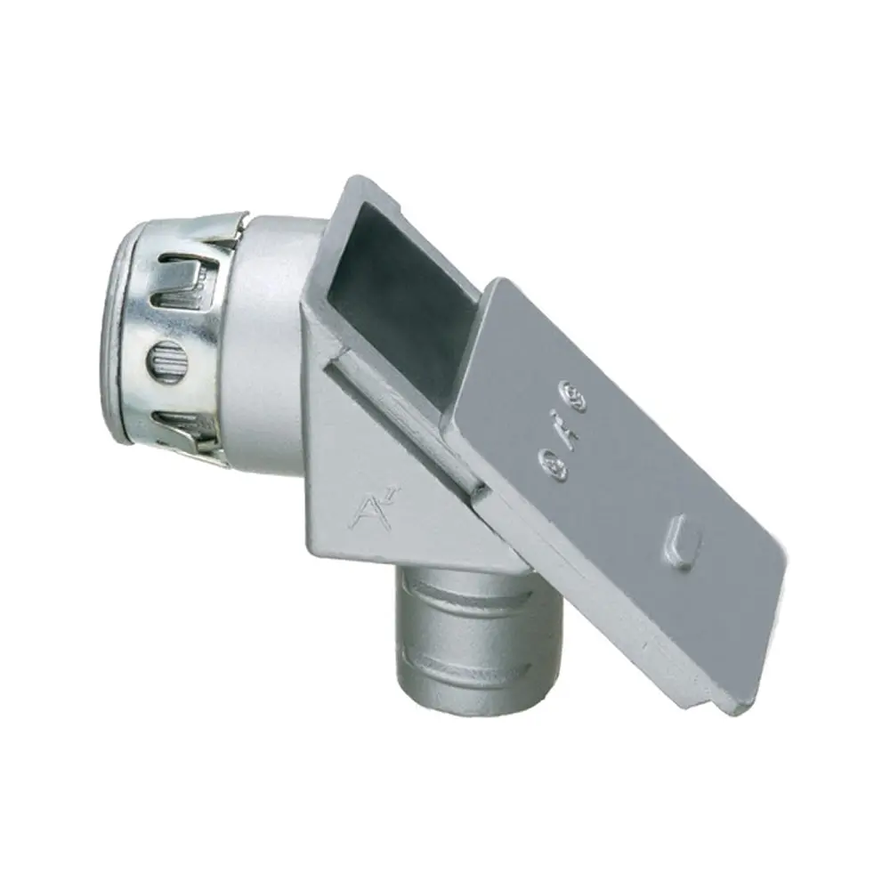 Arlington 1/2" 90 Fx Connector, Spring Steel, Sliding Cover 1