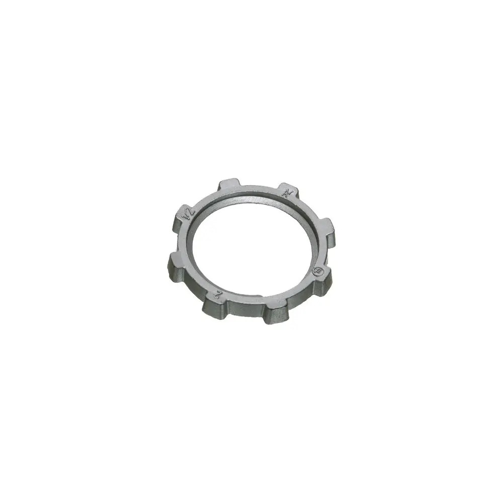 Arlington 1/2" Die Cast Locknut - Zinc Threaded, 1