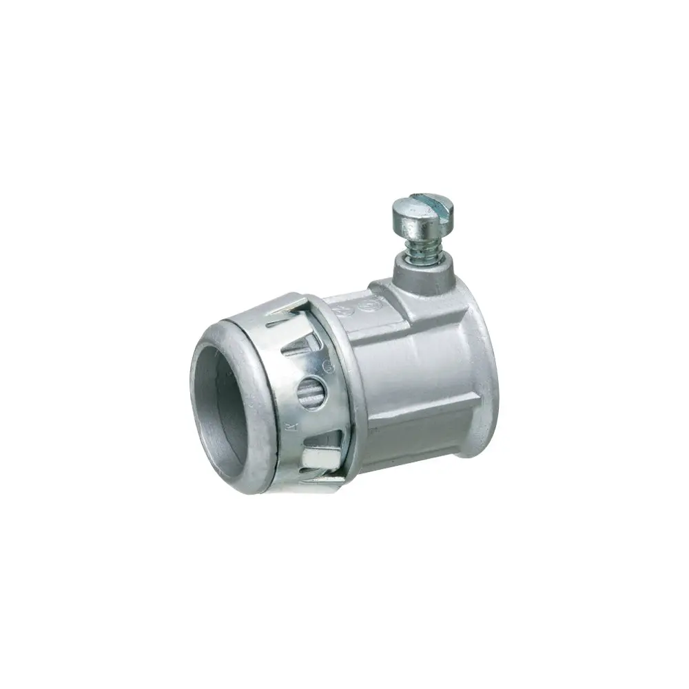 Arlington 1/2" Emt Connector - Zinc Die-Cast, Concrete Tight 1