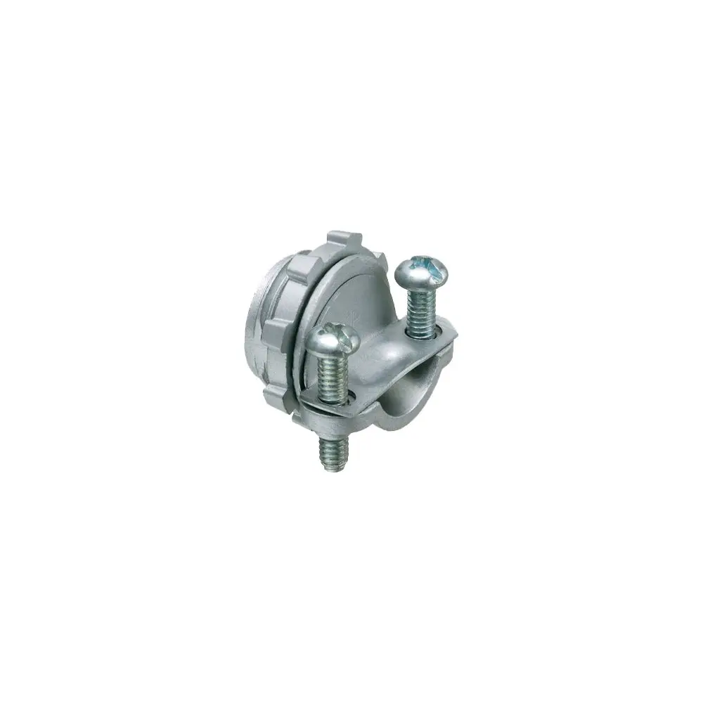 Arlington 1/2" Ko Cable Conn Zinc Die-Cast, 2 Screw Clamp 1