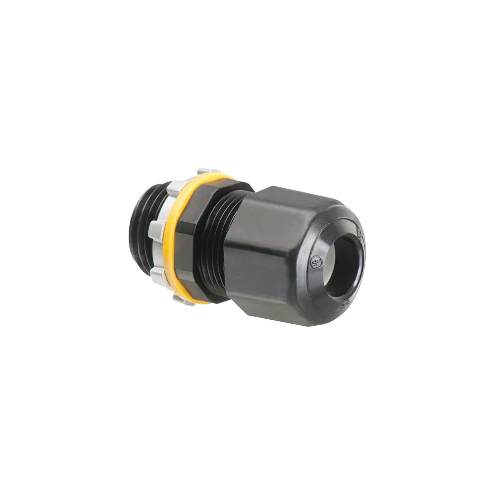 Arlington 1/2" Low Profile Cordgr - Liquid & Oil Tight Connector 1