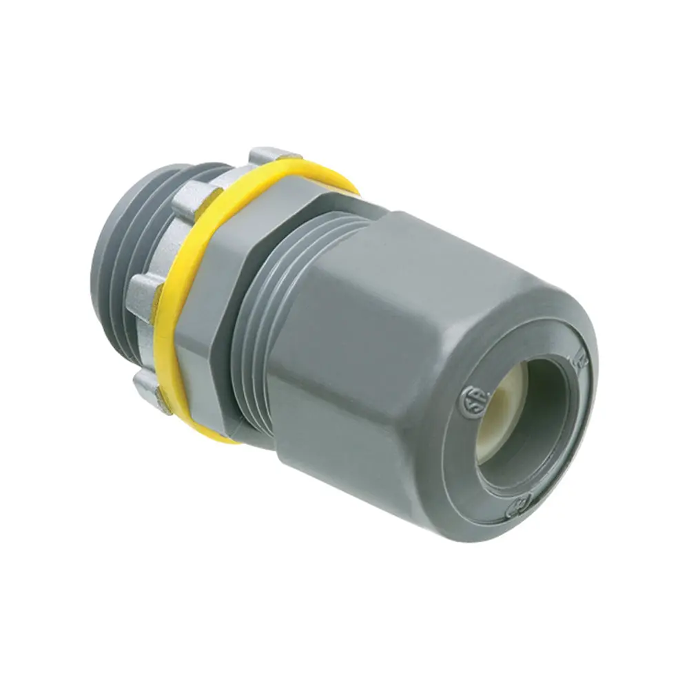 Arlington 1/2" Plastic Uf Connector - Low Profile For Underground Cables 1