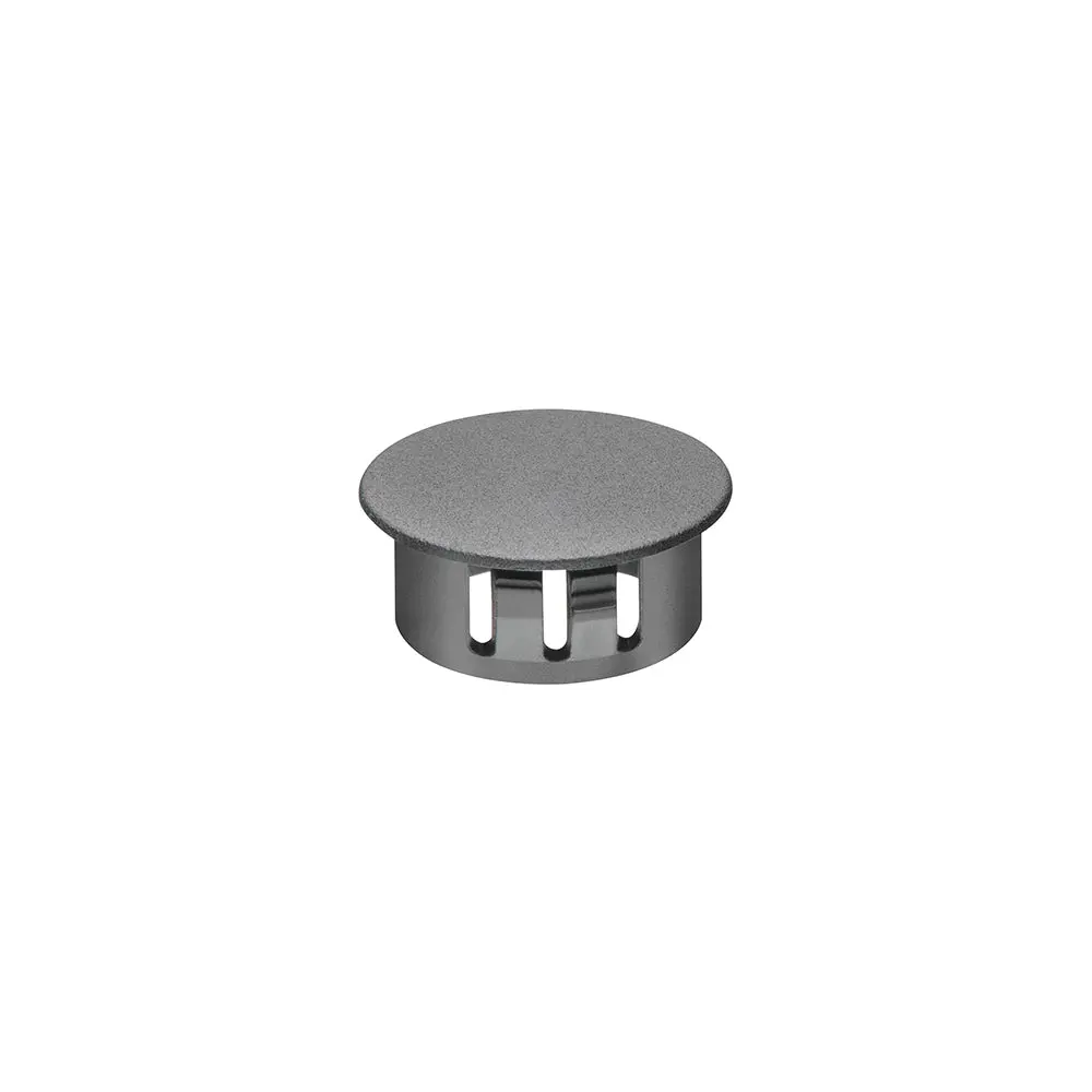 Arlington 1/2" Pls Knck-Out Seal - Black Non-Metallic Bushings (100 Pack) 1