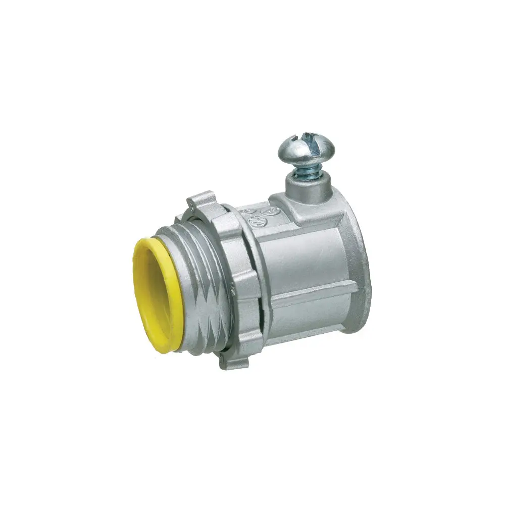Arlington 1" Emt Ss Insulated Connector - Concrete-Tight, Zinc 1