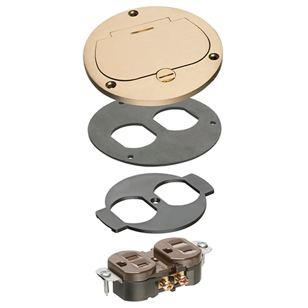 Arlington 1 G Brs Flip Ld Trm Kt - Metallic Brass Trim Kit 1