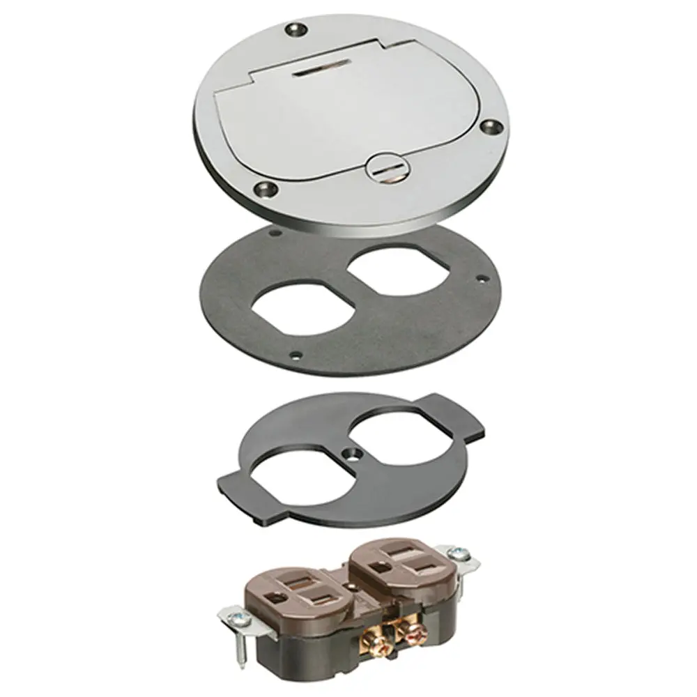 Arlington 1 G Nkl Flip Ld Trm Kt - Metallic Nickel Trim Kit 1