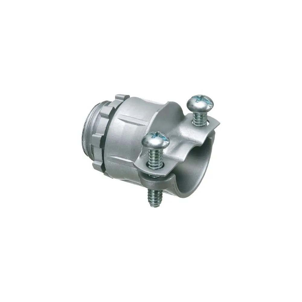 Arlington 1" Insulated 2-Screw Fl Con - Zinc Die-Cast Connector 1