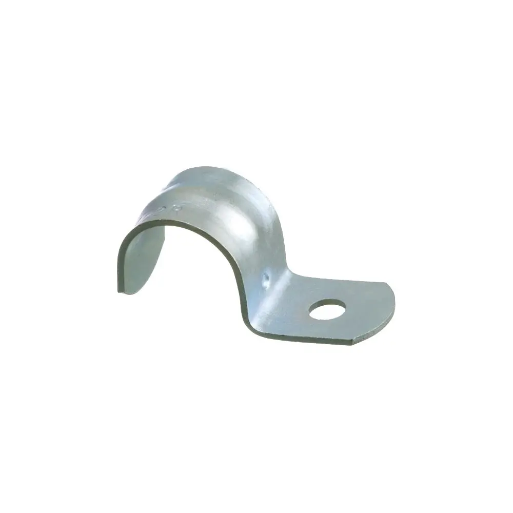 Arlington 2-1/2" 1 Hole Strap - Durable Plated Steel Clamp 1