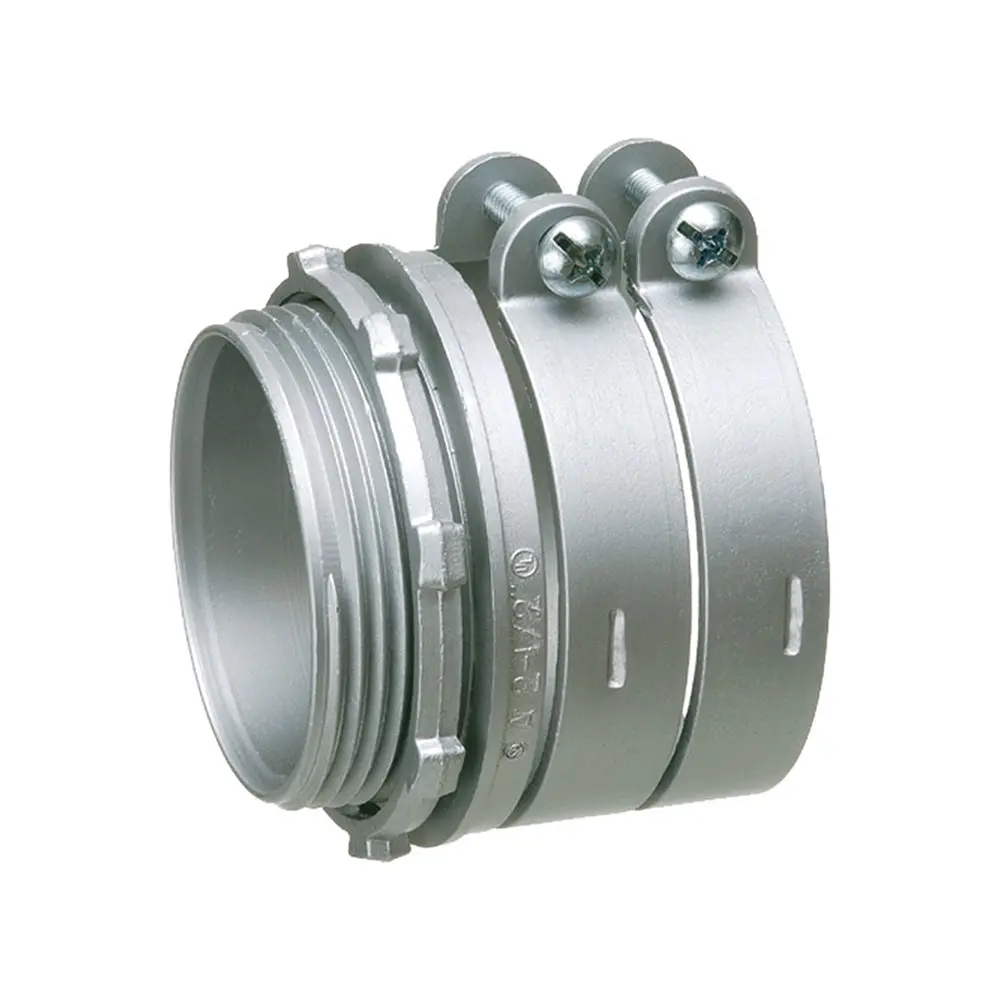 Arlington 3-1/2" Str Flex Conn - Zinc Die-Cast, Concrete Tight 1