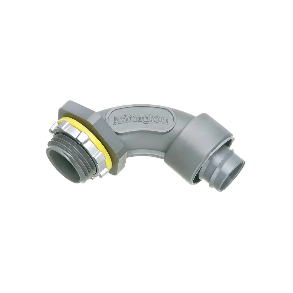 Arlington 3/4" 90 Screw On Nmlt Bl - Liquid Tight Connector 1