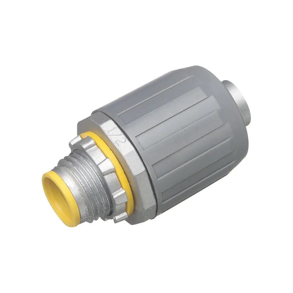 Arlington 3/4" Lt Conn. W/Ins Th - Zinc Die-Cast Push-On Connector 1