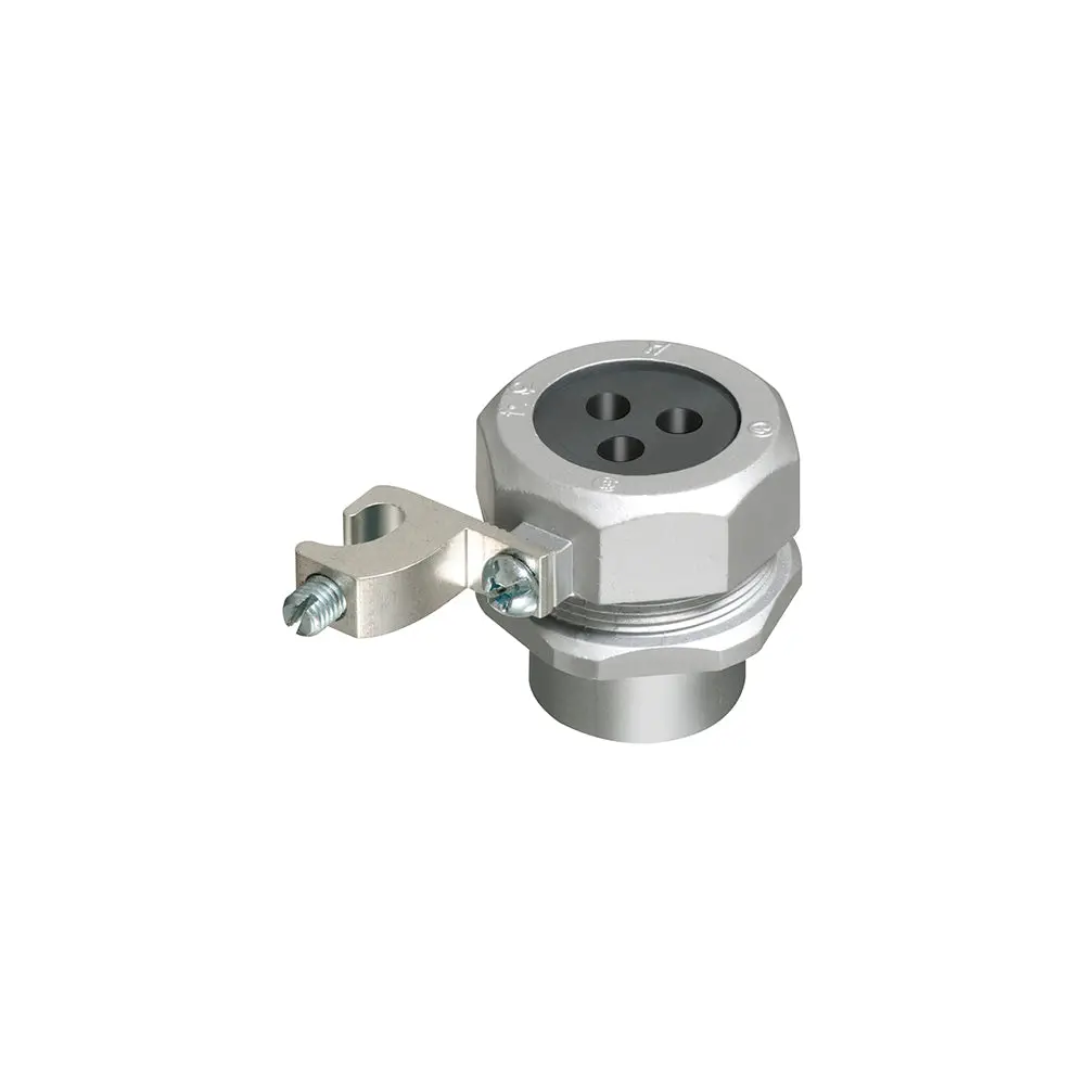 Arlington 3/4" Zinc Cord Grip Co - Wire Grounding Bushing 1