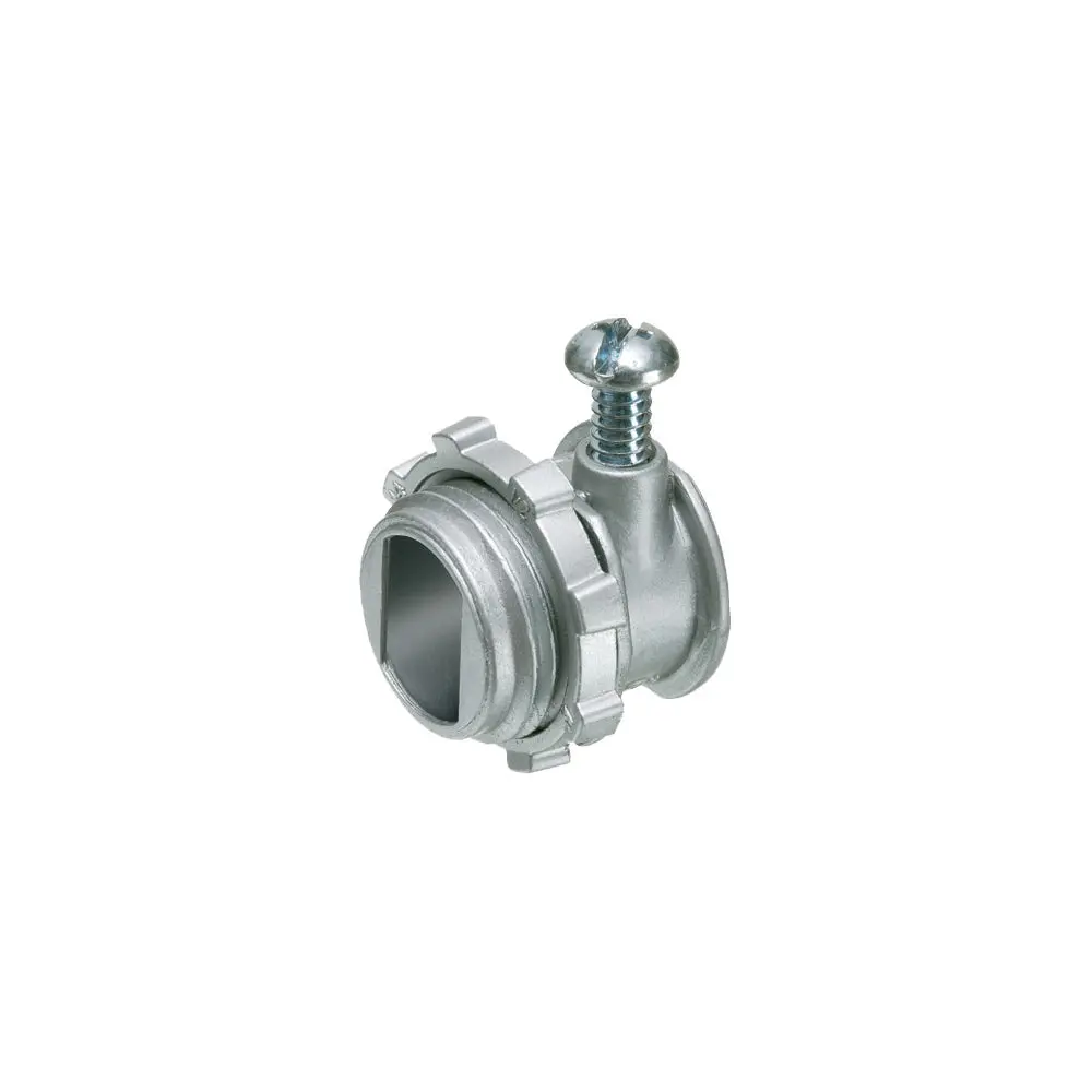 Arlington 3/8" Bx Connector - Zinc Die-Cast, 1/2" Set-Screw 1