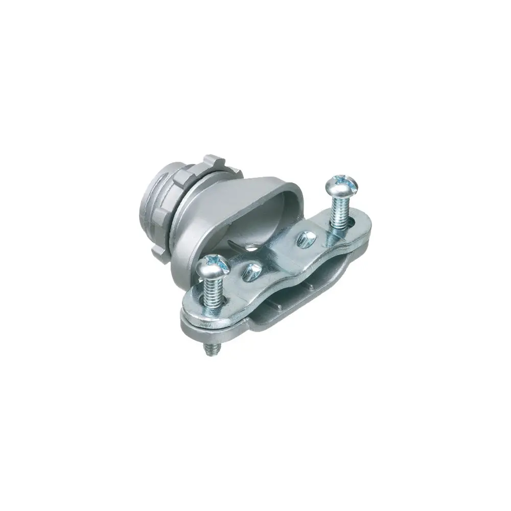 Arlington 3/8" Duplex Nm-Bx-Ac-Mc Zinc Connector, 25 Pack 1