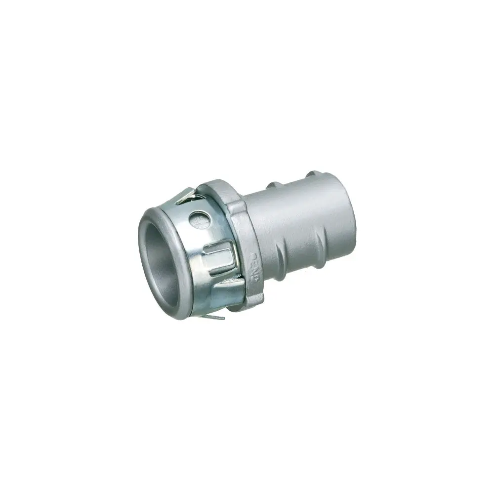 Arlington 3/8"Scr In Flx Snpt Cn, Zinc Die-Cast Cable Connector 1