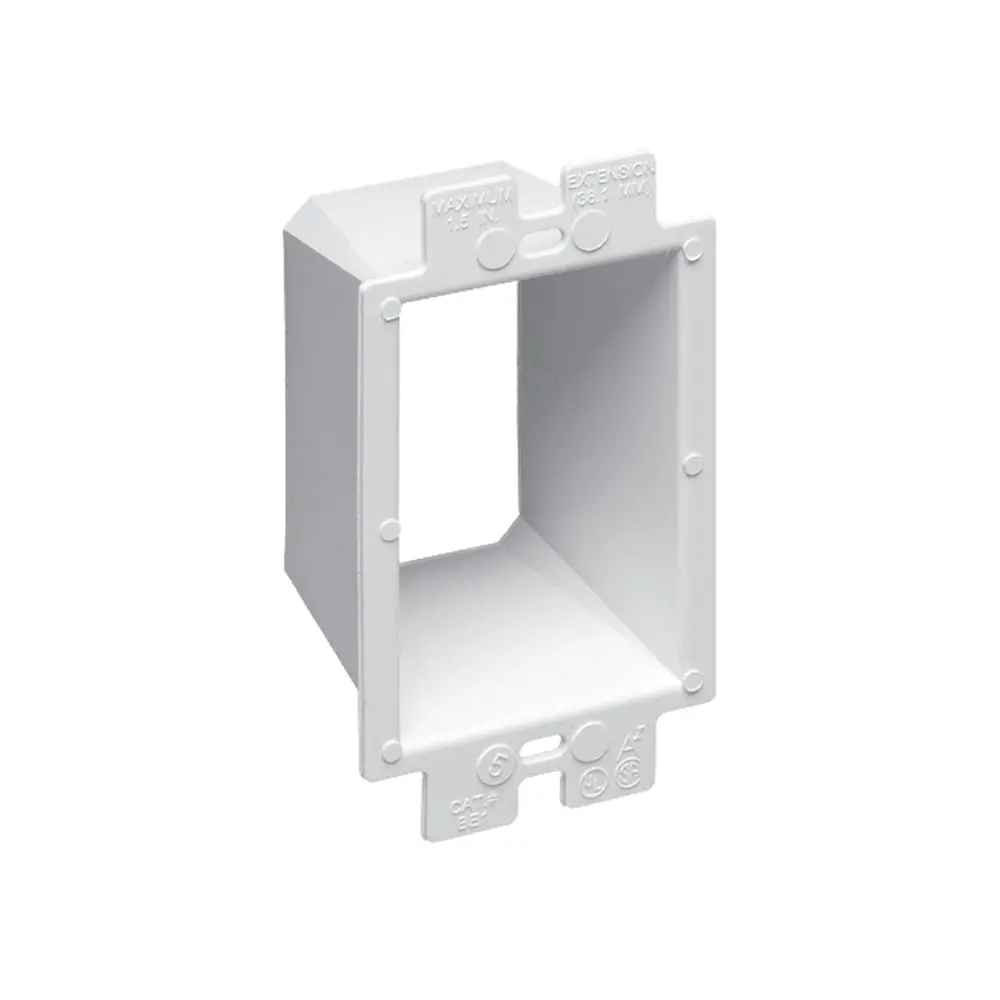Arlington Be1 - Box Extender 1.5" Extension, Fire Rated, 25-Pack 1