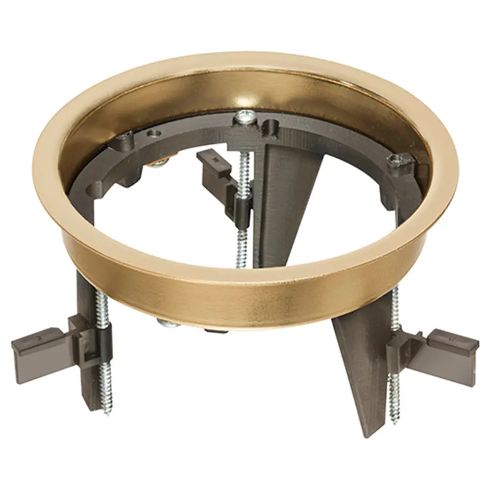 Arlington Brass Drop-In Floor Box Kit With Grounding Clip 1