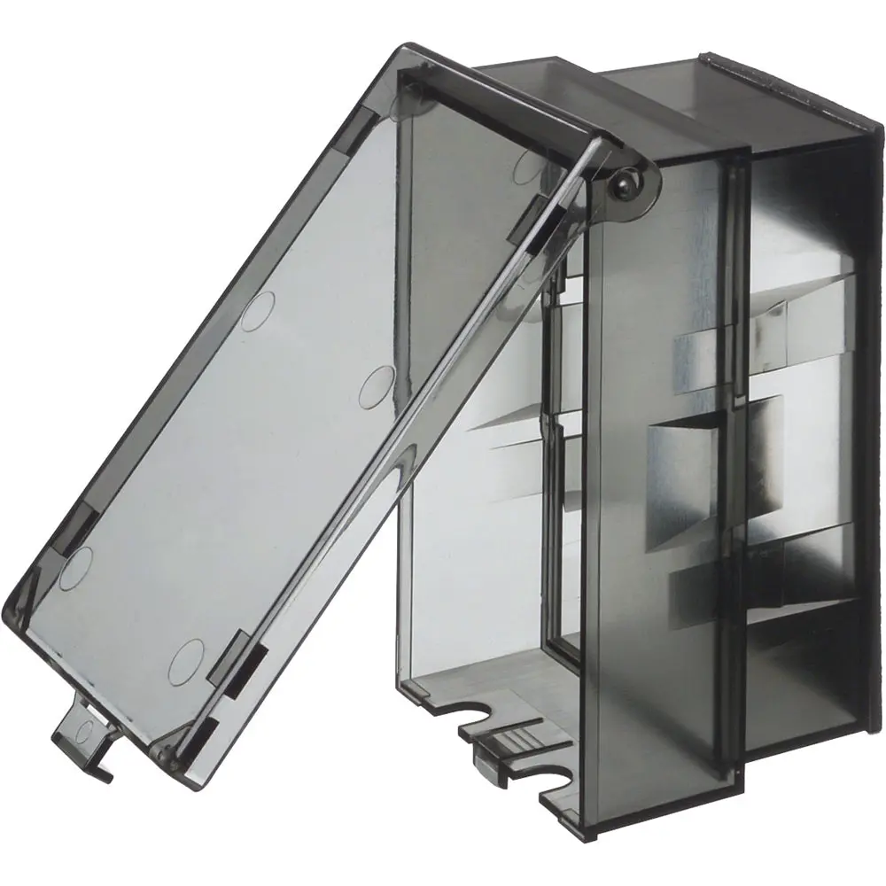 Arlington Collapsible Cover Horizontal White, 1-Gang Weatherproof 1