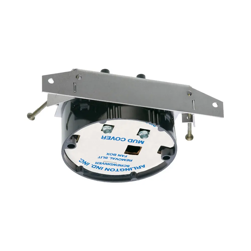 Arlington Fan Box 1/2 To 5/8 Ceiling - Nail-On, Steel Bracket 1