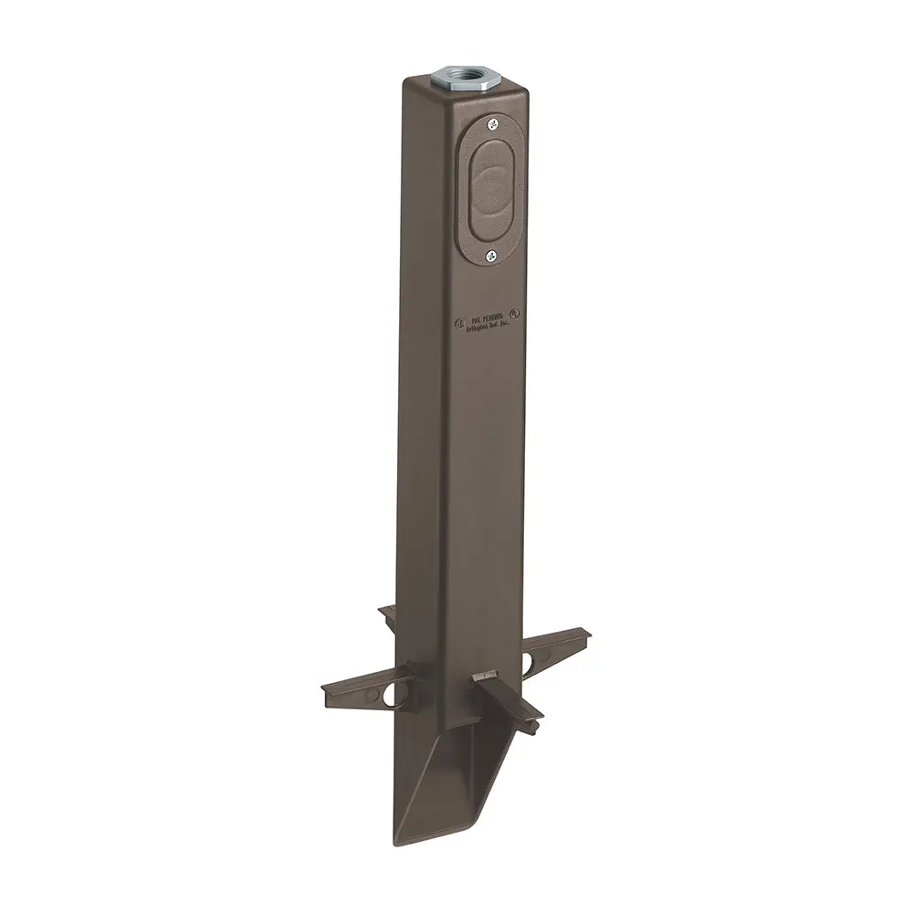 Arlington Low Profile G.P. Bronz - 19.5" Outdoor Light Support 1