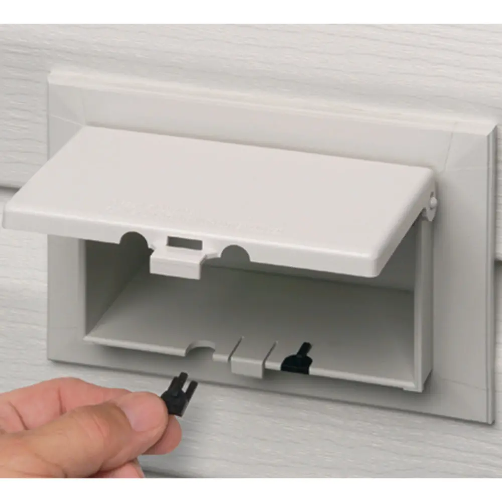 Arlington Metallic Horz In/Box Steel W - Low Profile, Extra Duty 1