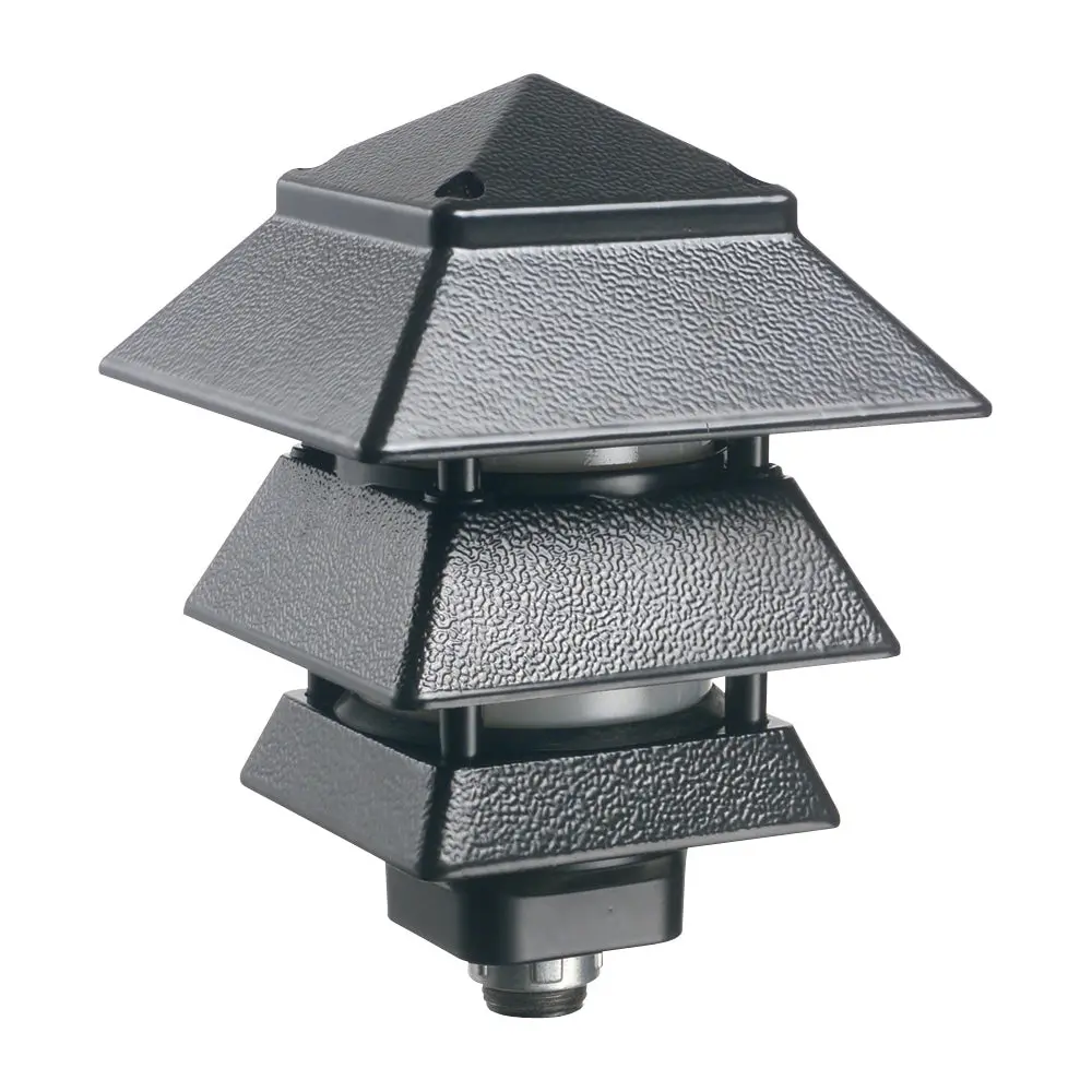 Arlington Pagoda Light Bronze Lbr - 3-Wire Landscape Fixture 1
