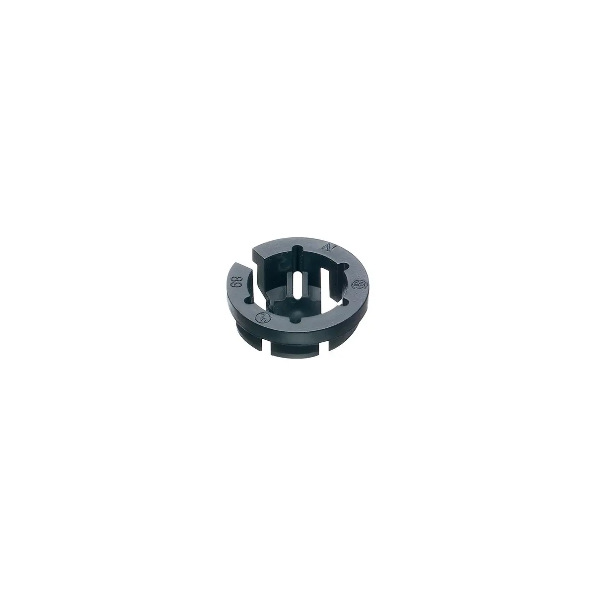 Arlington Plastic Push In Connec 250 - 1/2" Knockout Connector 1