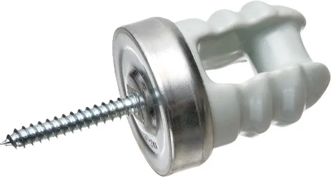 Arlington Porcelain Wire Holder 2-1/4" Lag 12 - Durable & Reliable 1