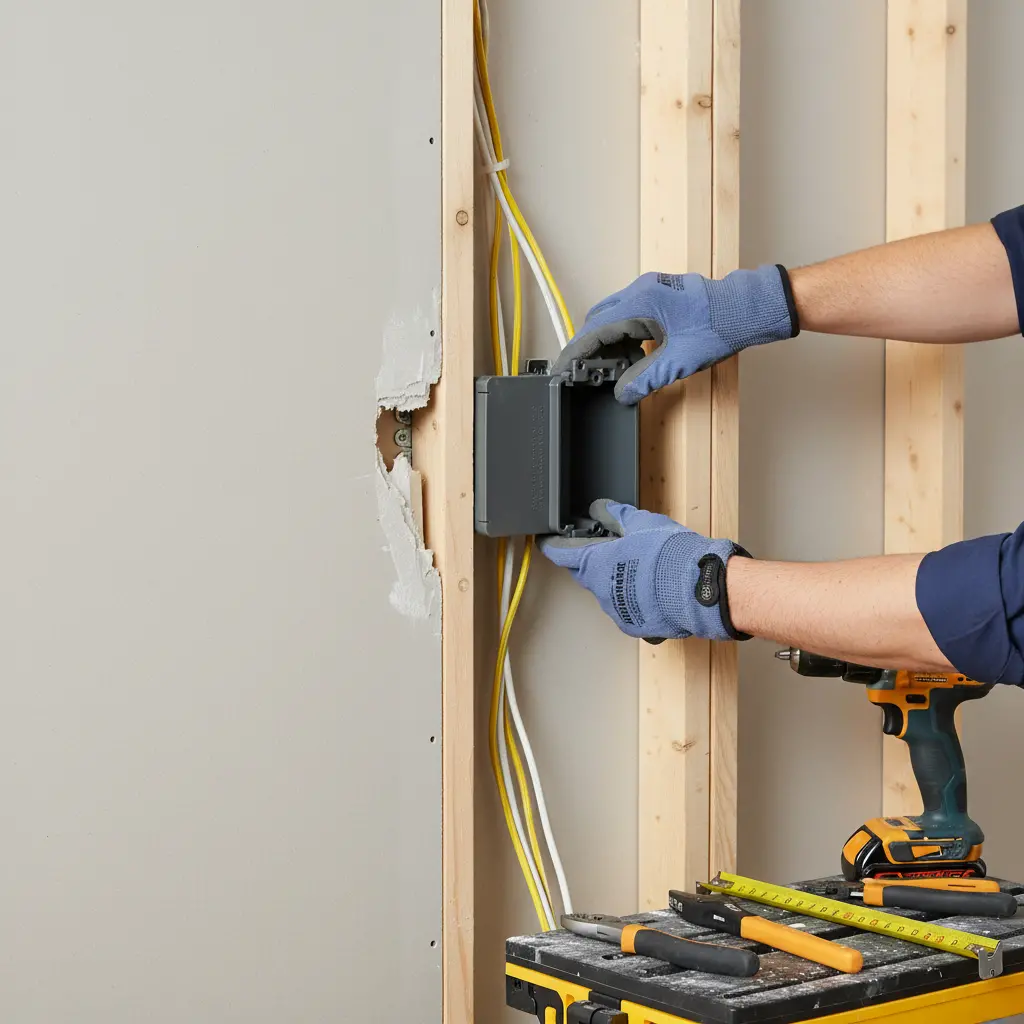 Arlington Rv Outlet Box - Shallow Box For Easy Installation 1