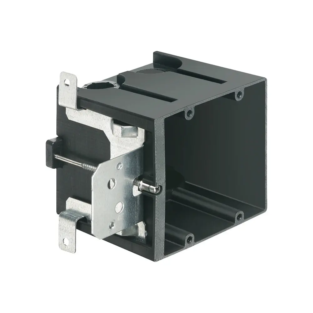 Arlington Screw Mount Adapt Box 2Gc - Adjustable Non-Metallic Box 1