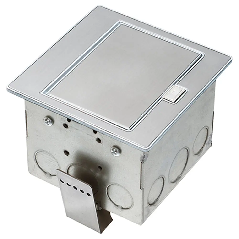 Arlington Trapdoor Countertop Box 20A, Stainless, Tamper-Resistant 1