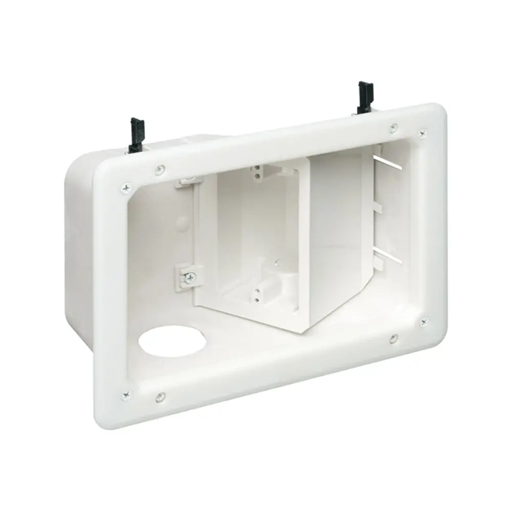 Arlington Tv Box - Angled Gc, Recessed, For Power & Low Voltage 1
