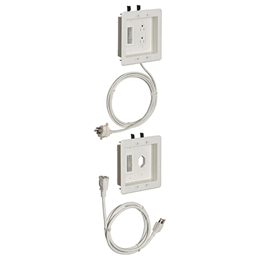 Arlington Tv Bridge Kit 2 Gang Upper & Lower Bx - Pre Wired 1