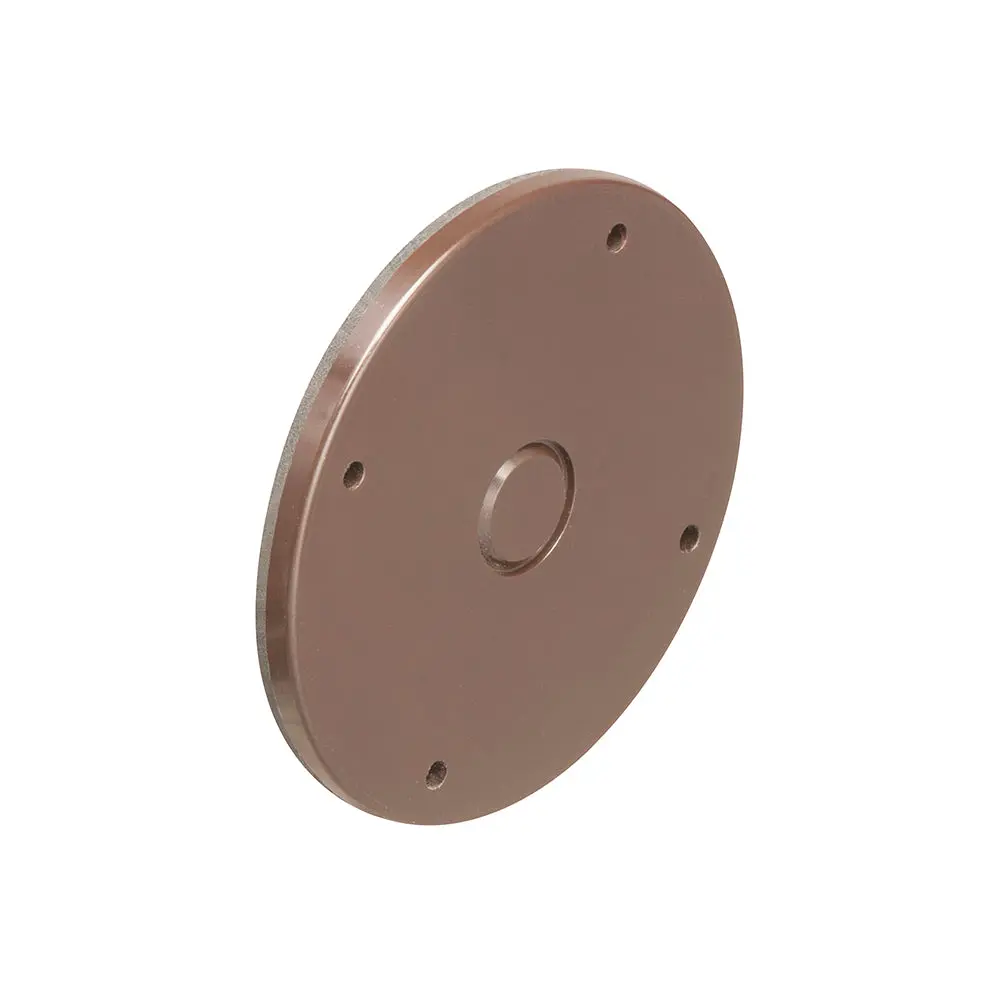 Brown Blank Cover - Arlington Fbc42251br White 1/2" Knockout 1