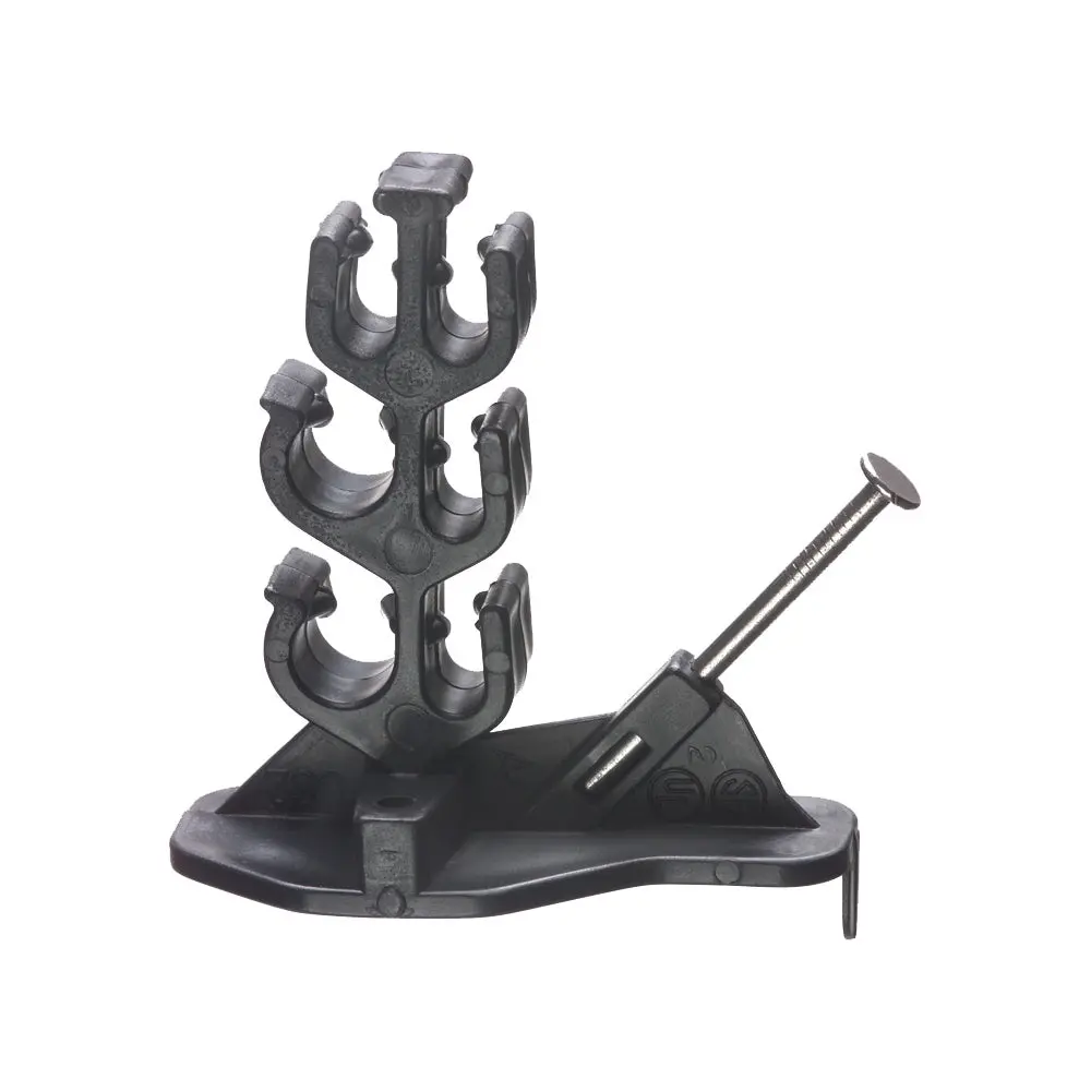 Cable Support W Nail  - Arlington, Supports Multiple Cables 1